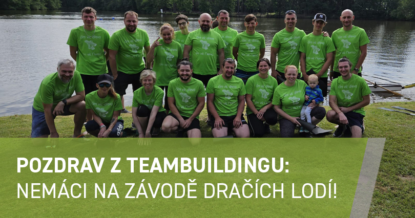 Pozdrav z teambuildingu: Nemáci na závodě Dračích lodí!