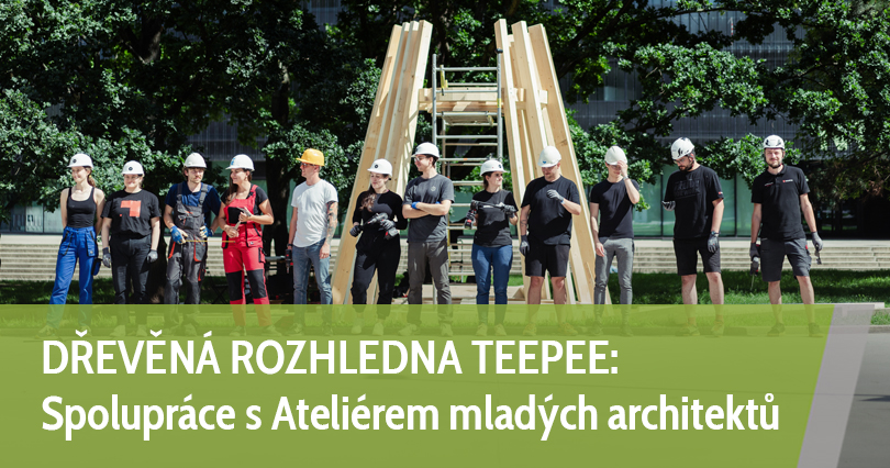  Dřevěná rozhledna TeePee: Spolupráce s Ateliérem mladých architektů