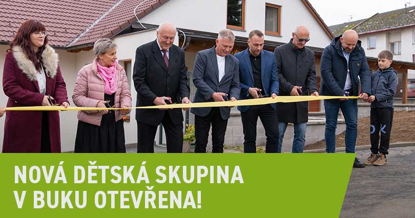 Nová dětská skupina v Buku otevřena!