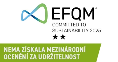 NEMA získala mezinárodní ocenění za udržitelnost